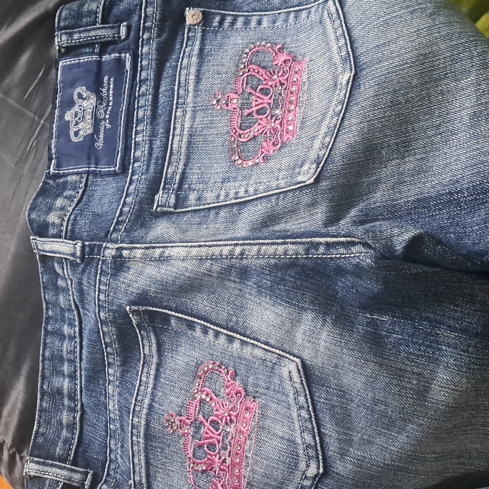 Victoria Beckham for Rock and Republic ( Pink Crown) jeans